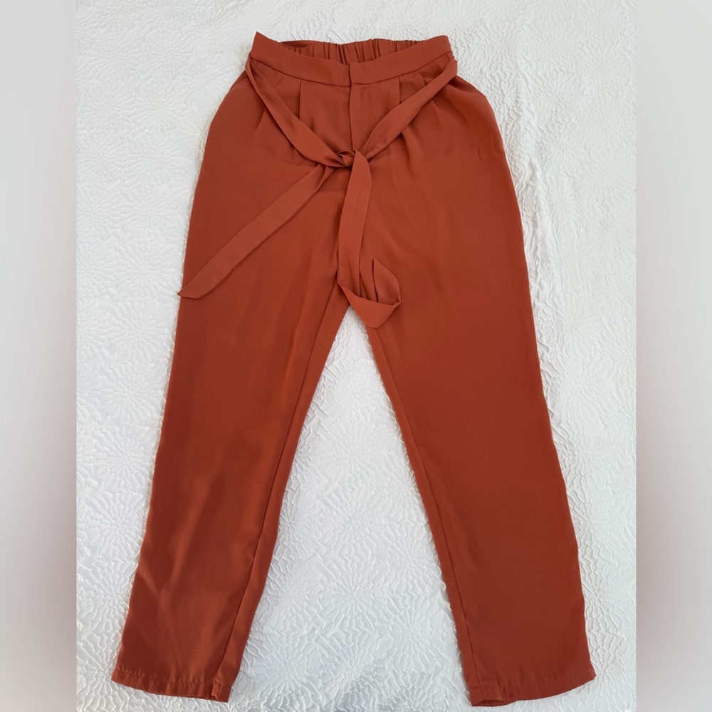 Forever 21 jogger Tie-Waist Pants